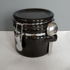 Black Storage Canister